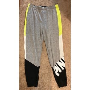 Multicolored Victoria’s Secret PINK sweatpants